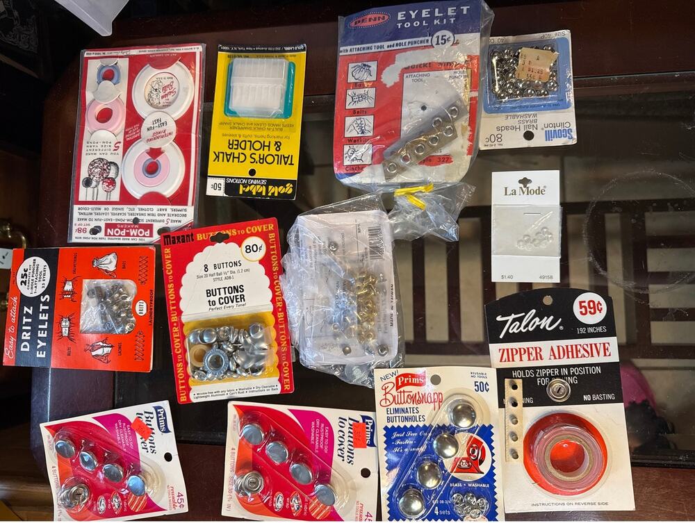 Vintage sewing notions and items 35+ -most new unused